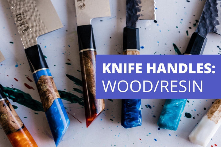 Wood & Resin - Knife Handle Materials