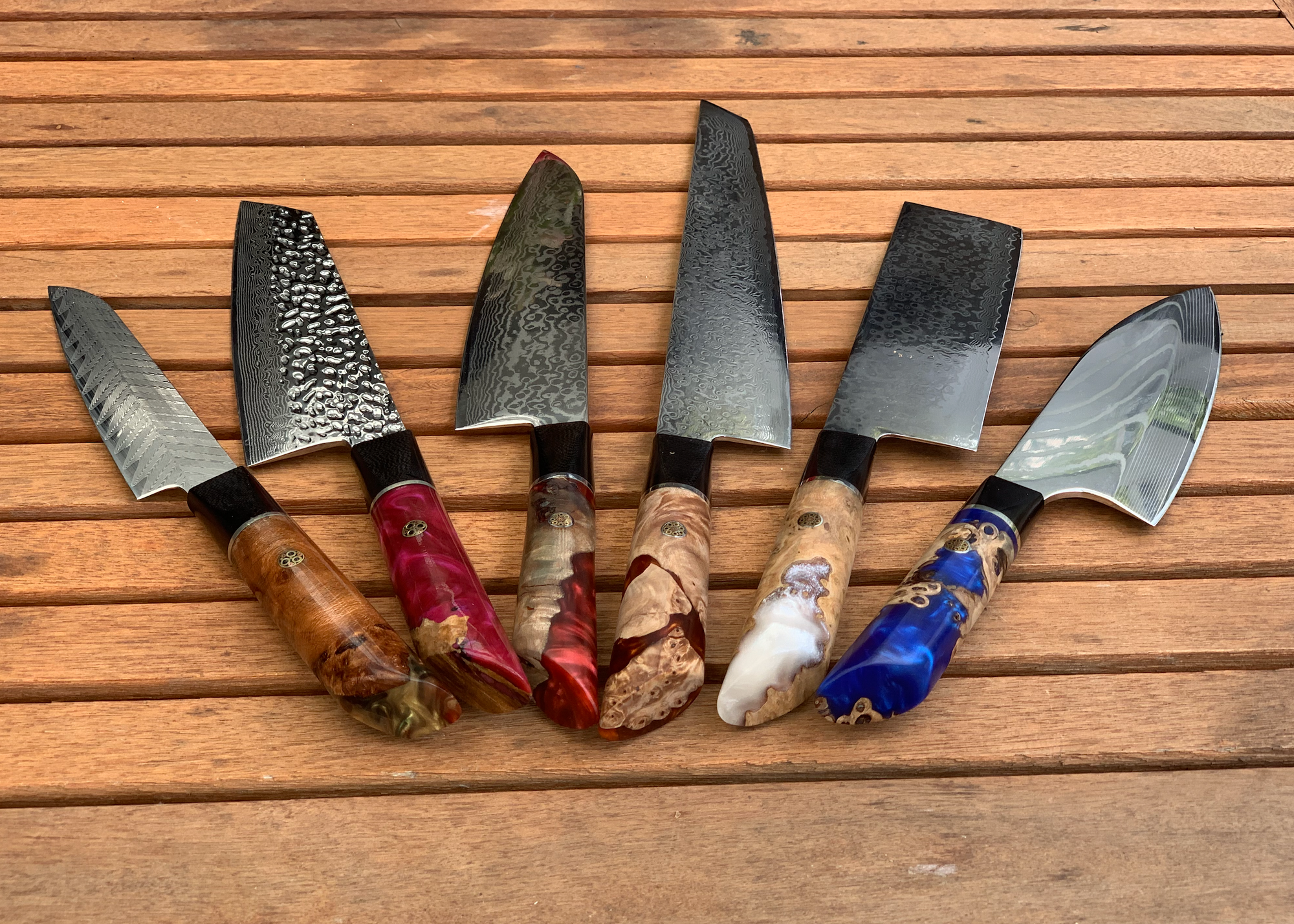 Damascus Knife Collection