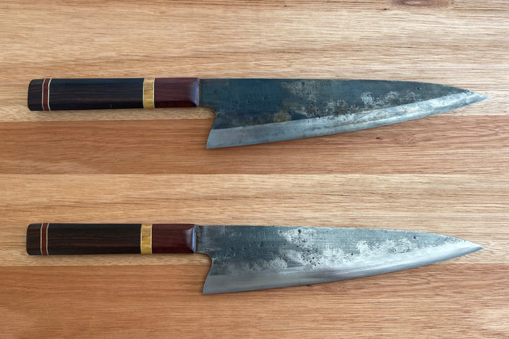 Removing Patina from Your Knife