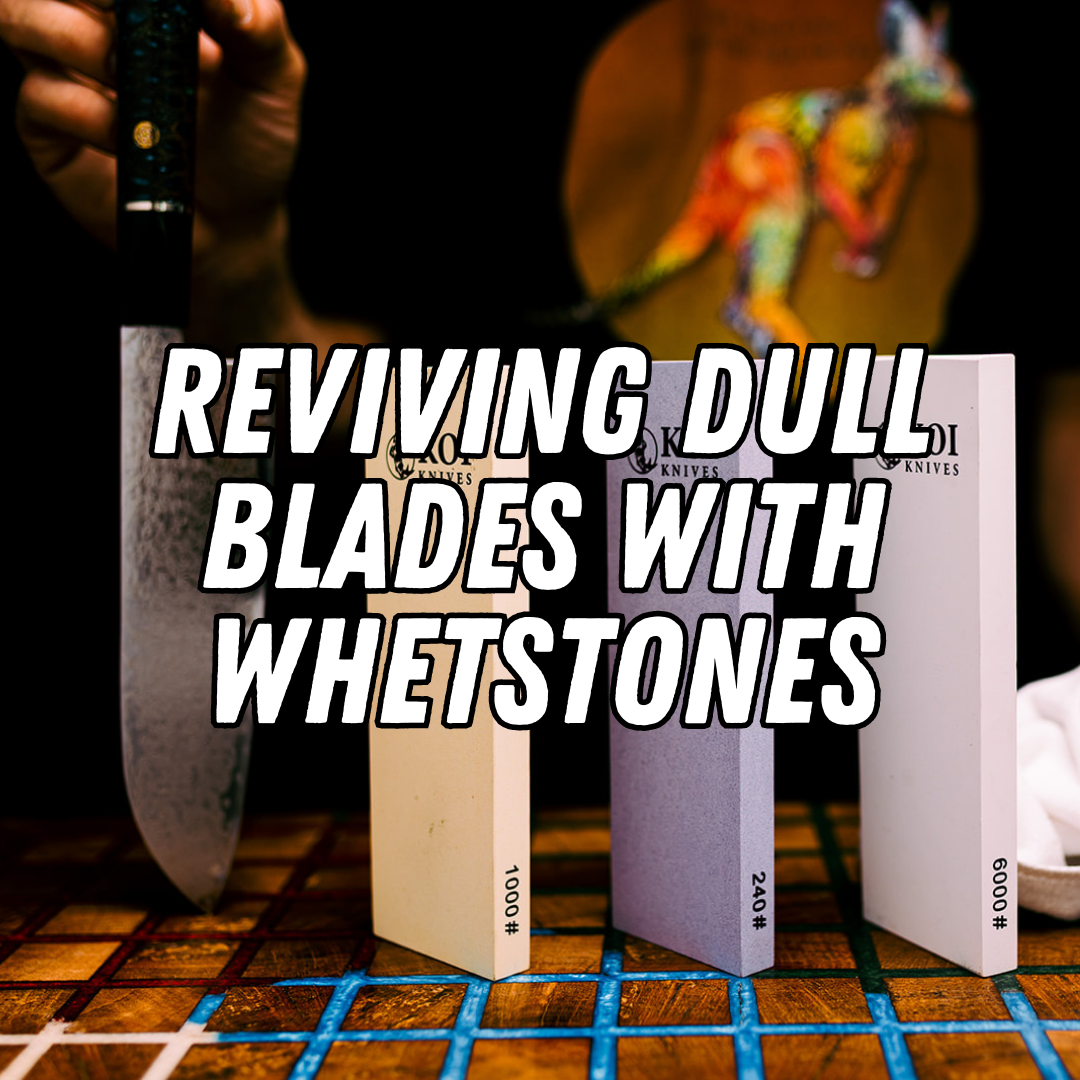 Reviving Dull Blades: Salvaging Your Japanese Knife with Whetstone Sharpening