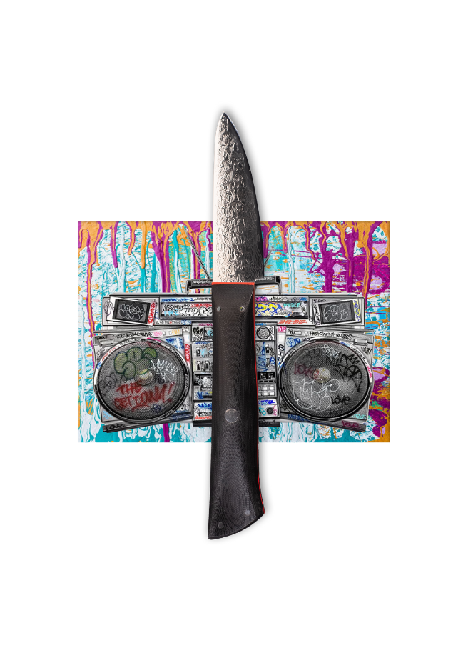 The Urban Paring - Koi Knives - Black