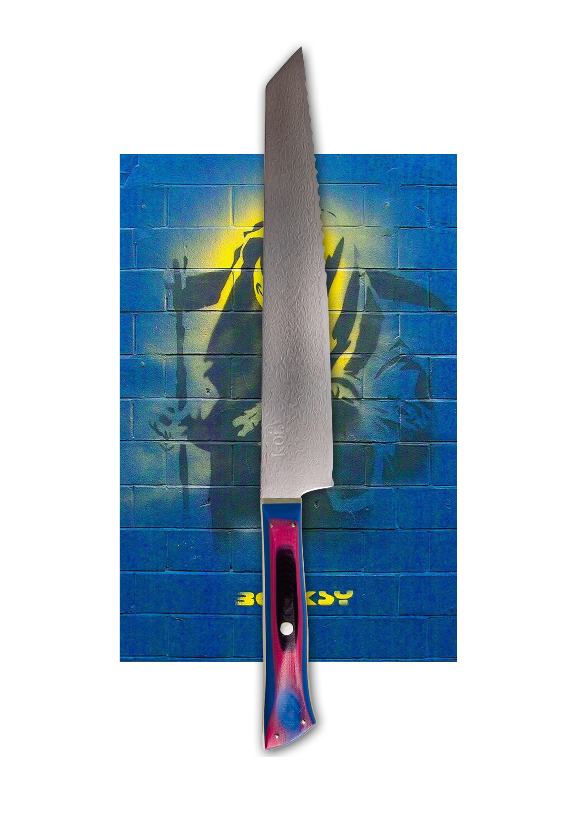 The Urban Bread | Serrated Knife - Koi Knives