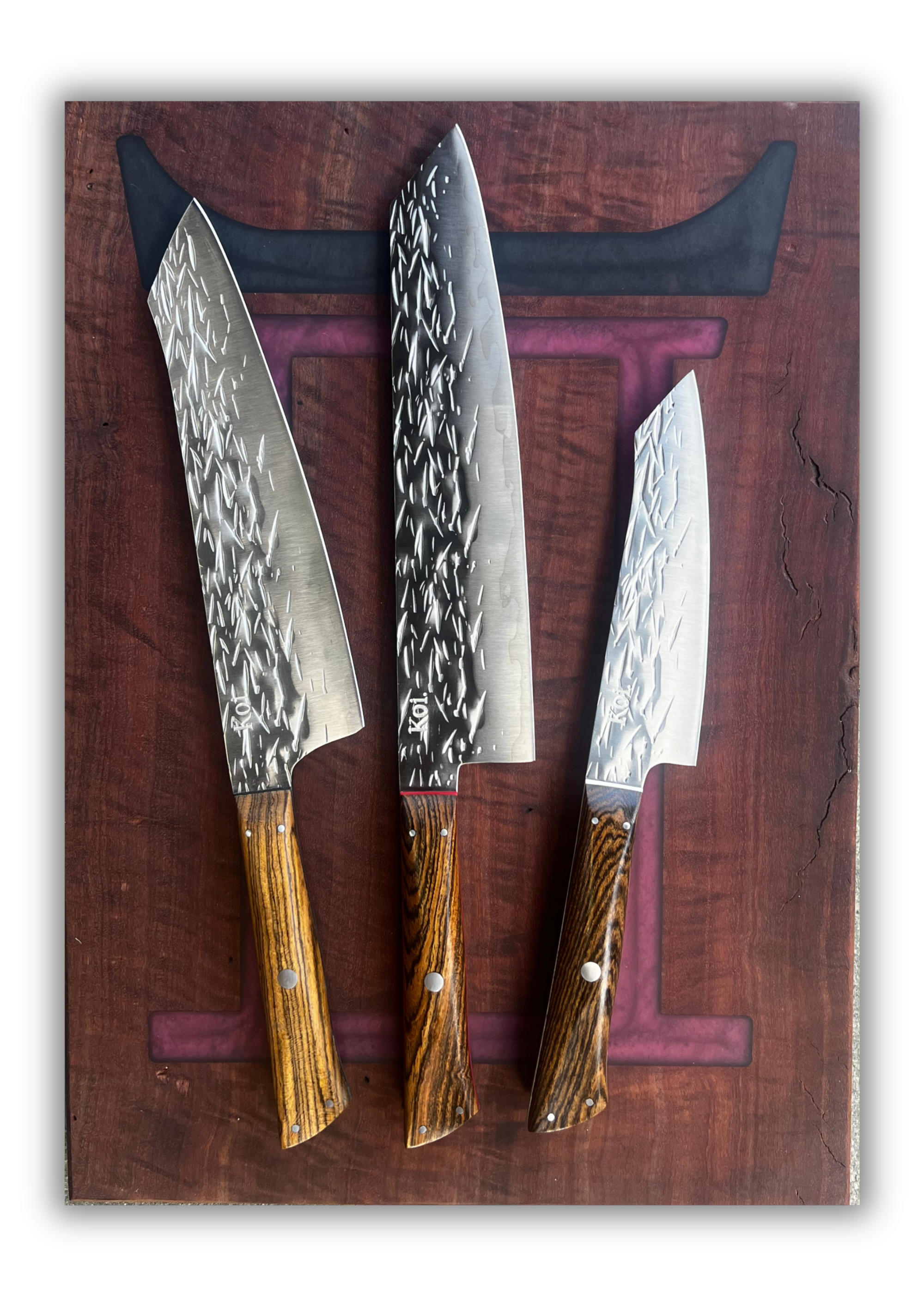 The Kyoto 3 Piece K-Tip Collection - Koi Knives