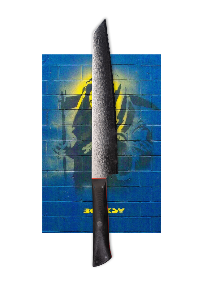 The Urban Bread | Serrated Knife - Koi Knives