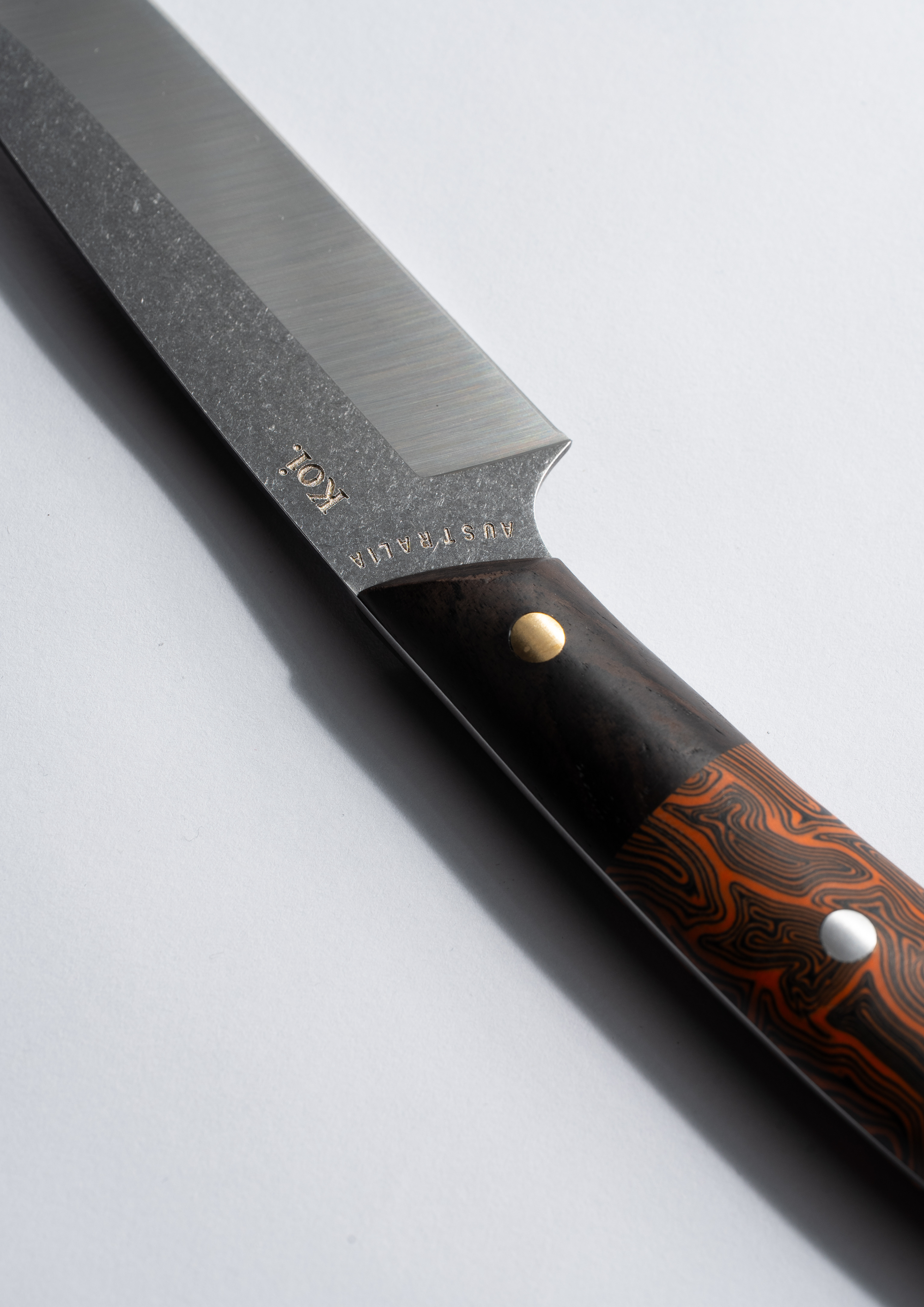 The Australian Steak Knife - Orange Handle