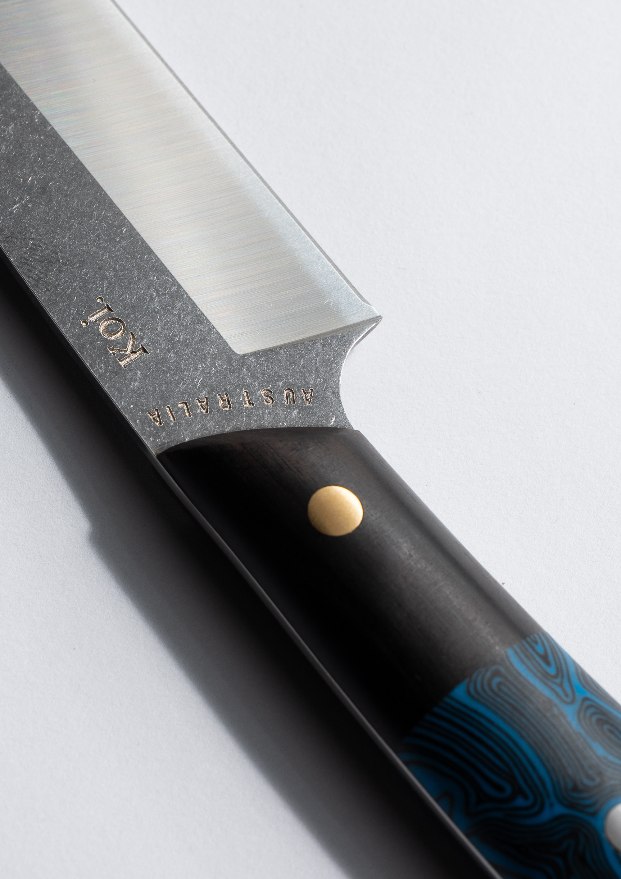 The Australian Steak Knife - Blue Handle