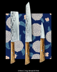 Bamboo & Ebony - 3 Piece Specialist - Koi Knives