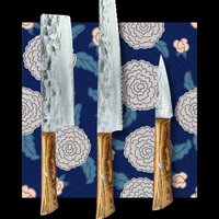 Bamboo & Ebony - 3 Piece Specialist - Koi Knives