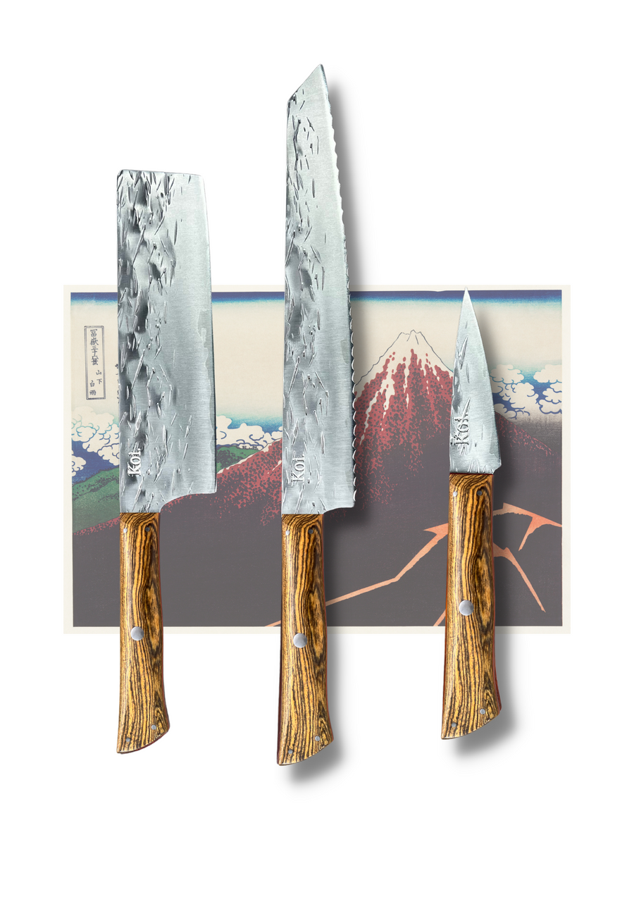 The Kyoto 3 Piece Specialist Collection - Koi Knives