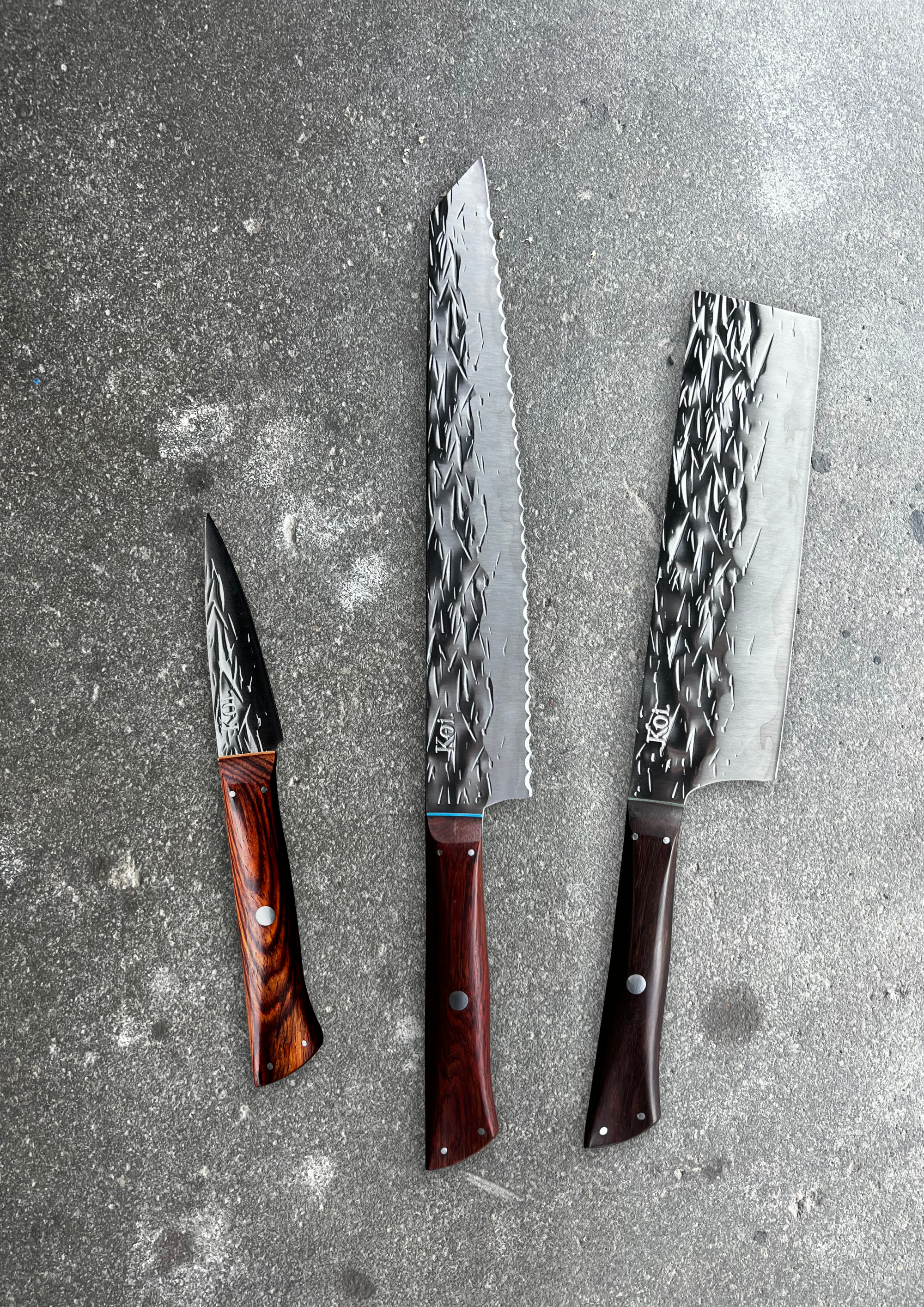 The Kyoto 3 Piece Specialist Collection - Koi Knives