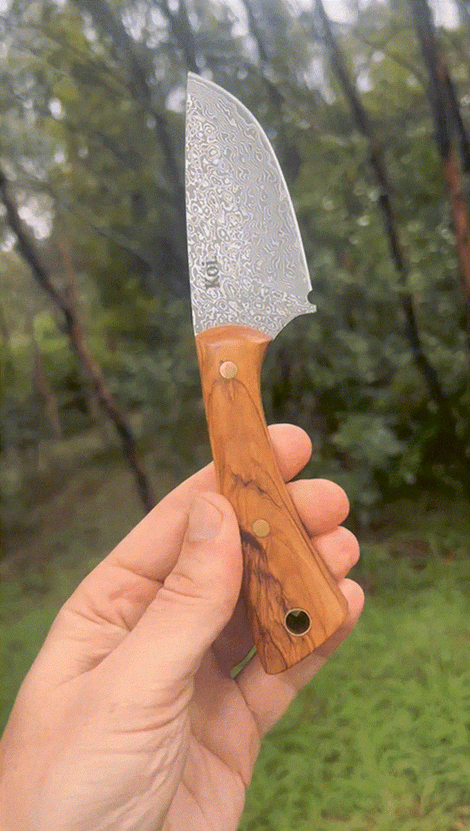 The "Fossicker" AKA "Mushroom Knife" - Koi Knives