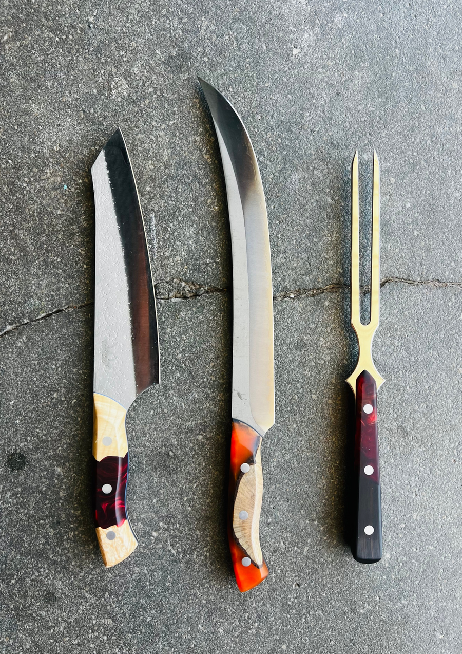 3 Piece BBQ Collection - Koi Knives