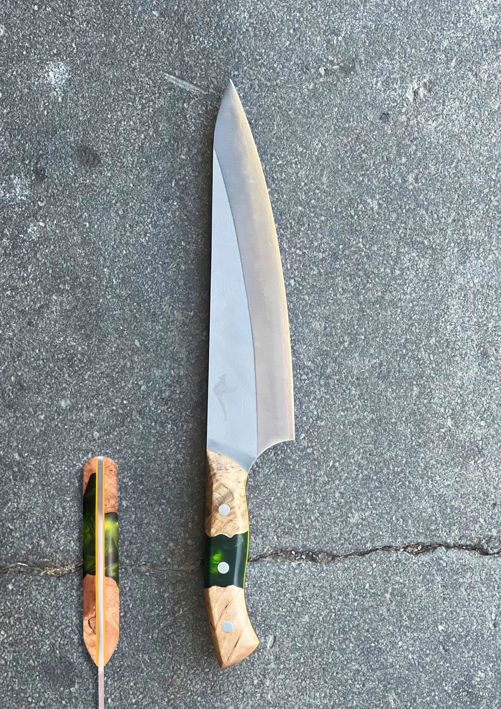 Australian Chef's Knife | The "Big Red" | Custom - Koi Knives