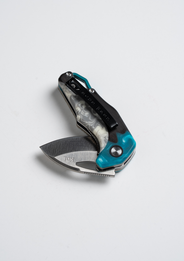 Bella the Blue Wren EDC Pocket Knife