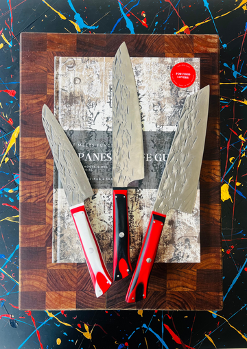 Colour Pack | 3 Knives + Local Maker Book - Koi Knives