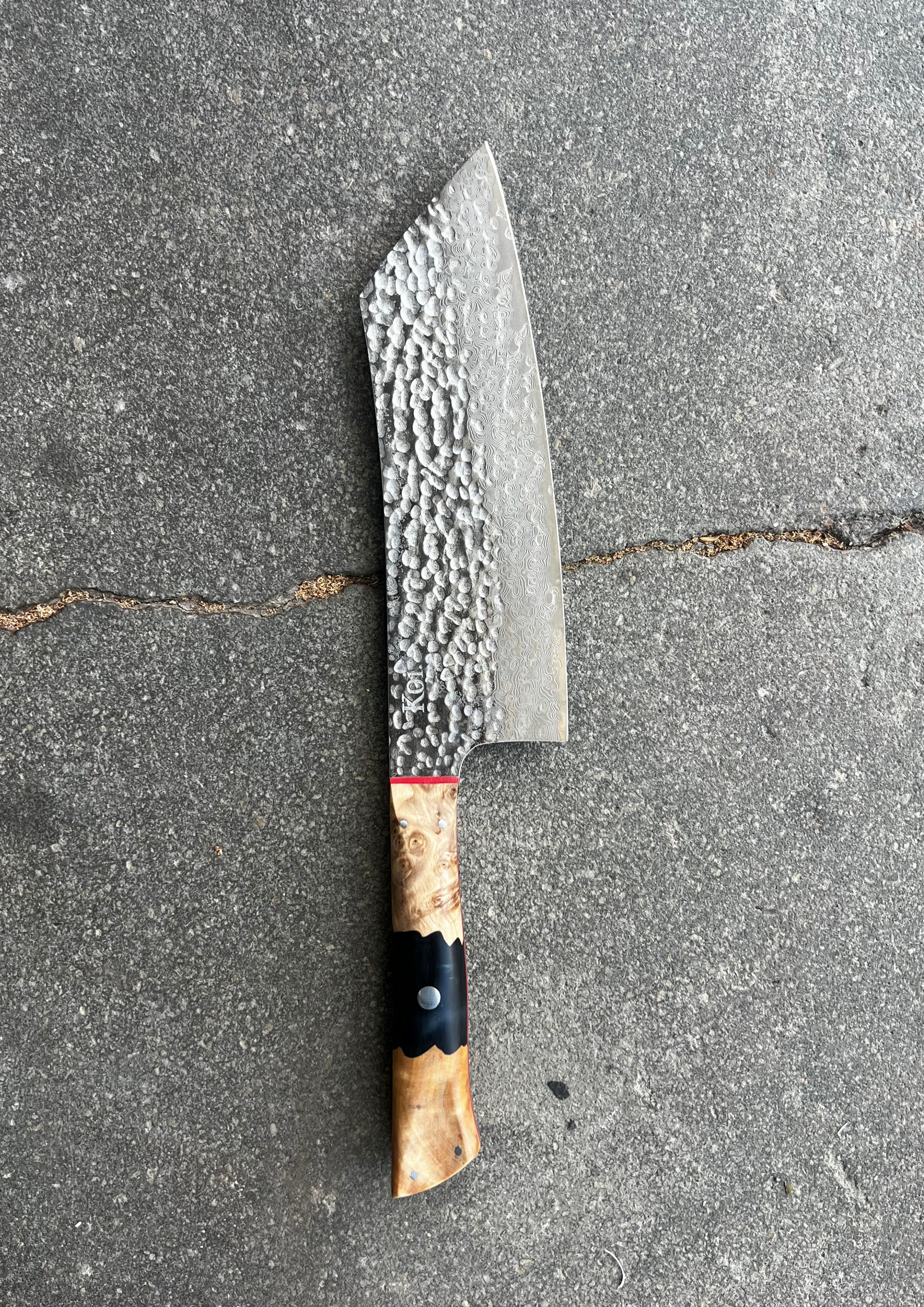 Hammered Bunka - Koi Knives