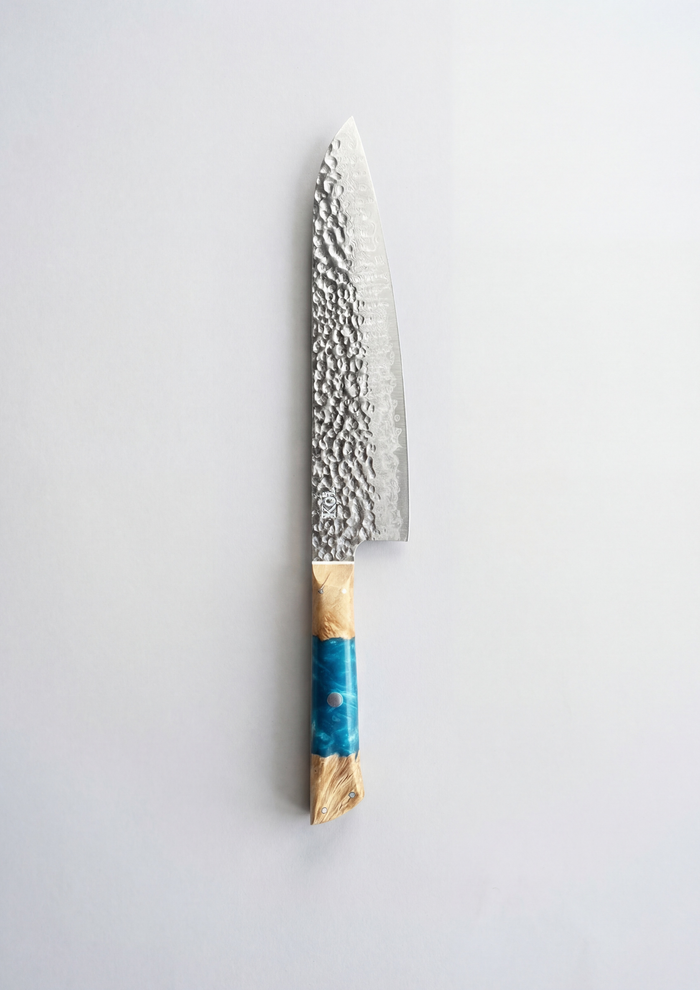 Hammered Gyuto by Koi Knives