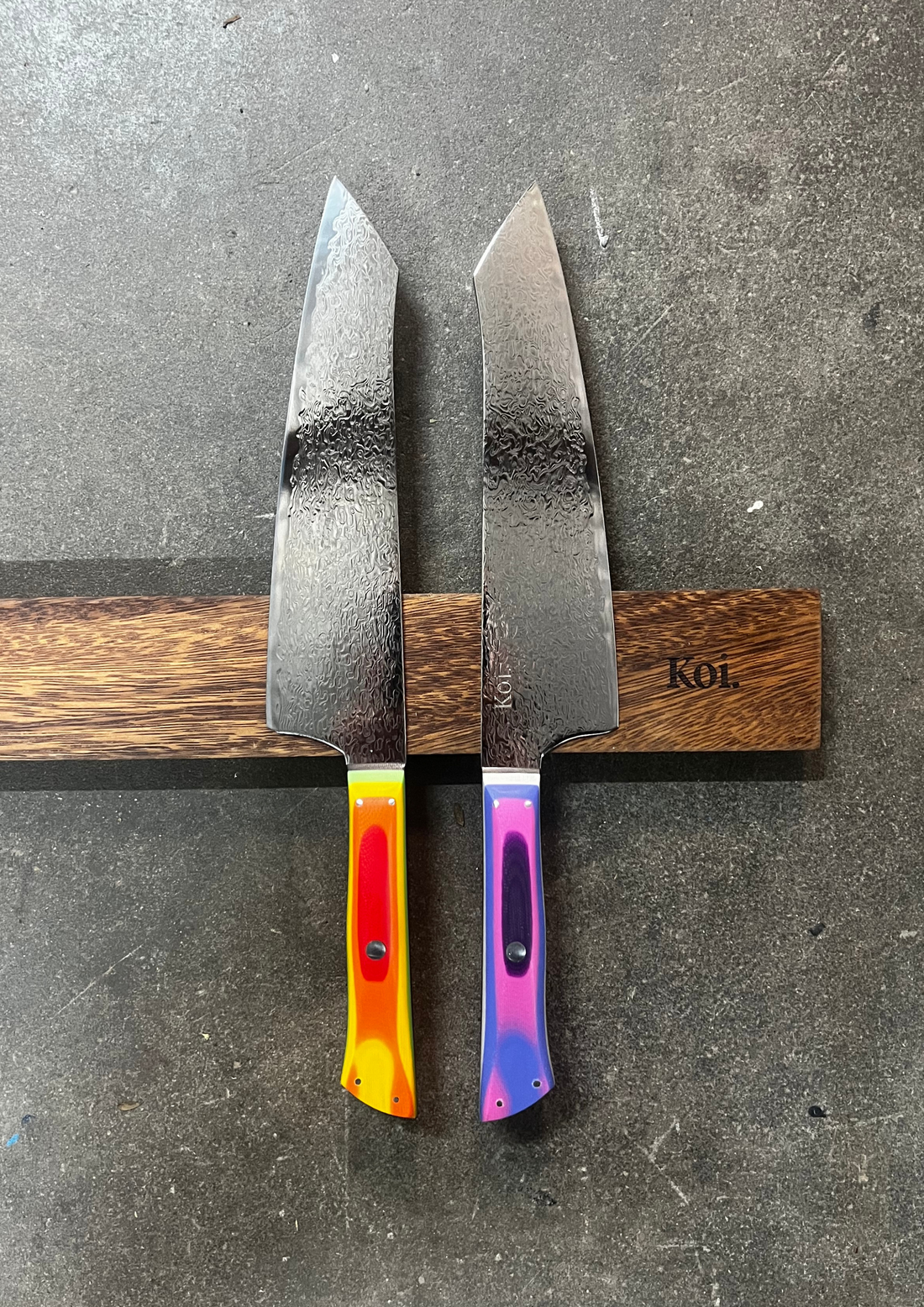 Kiritsuke Knife | "K-Tip" | Rainbow Collection - Koi Knives