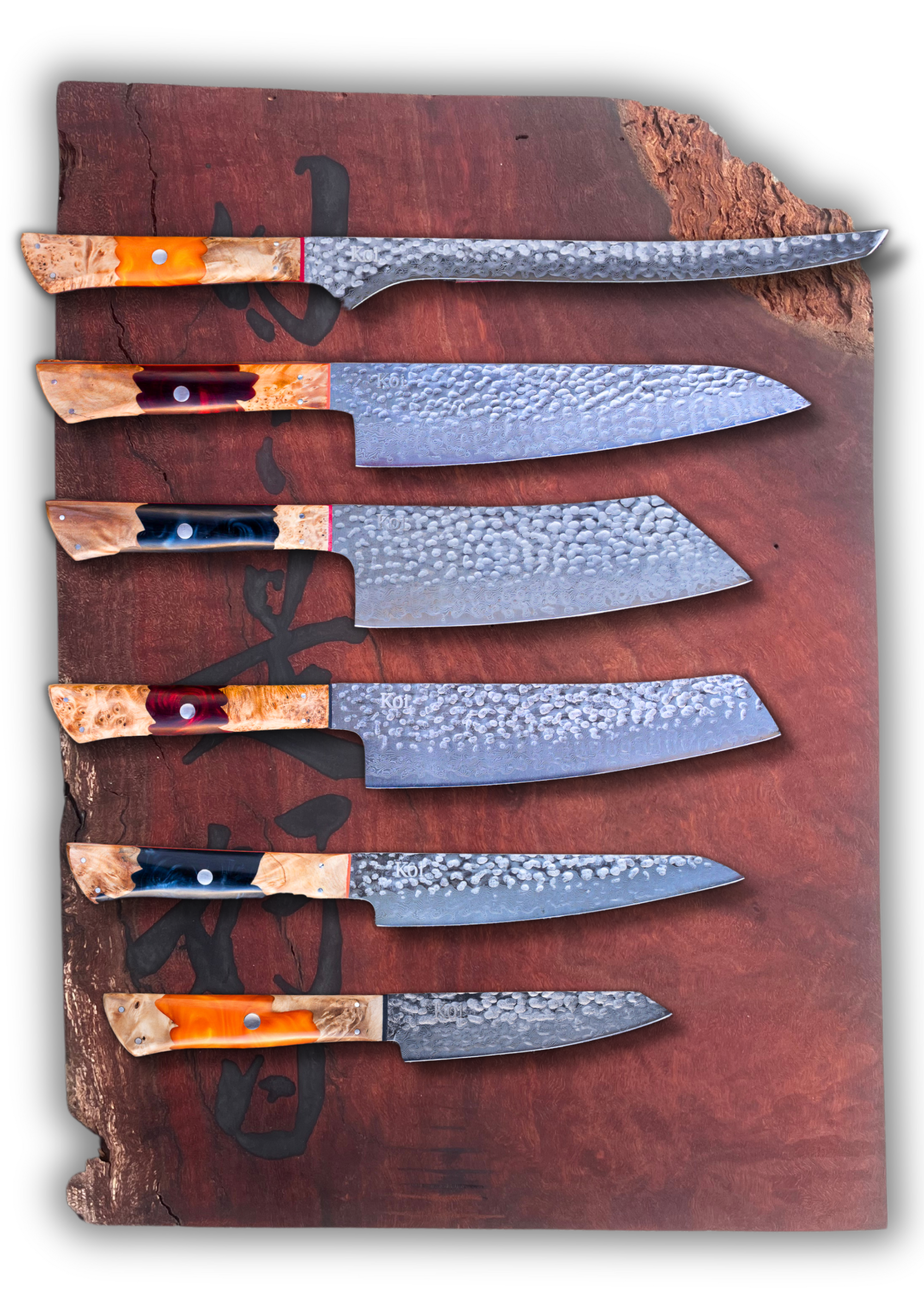 Complete Osaka 6 Set - Koi Knives