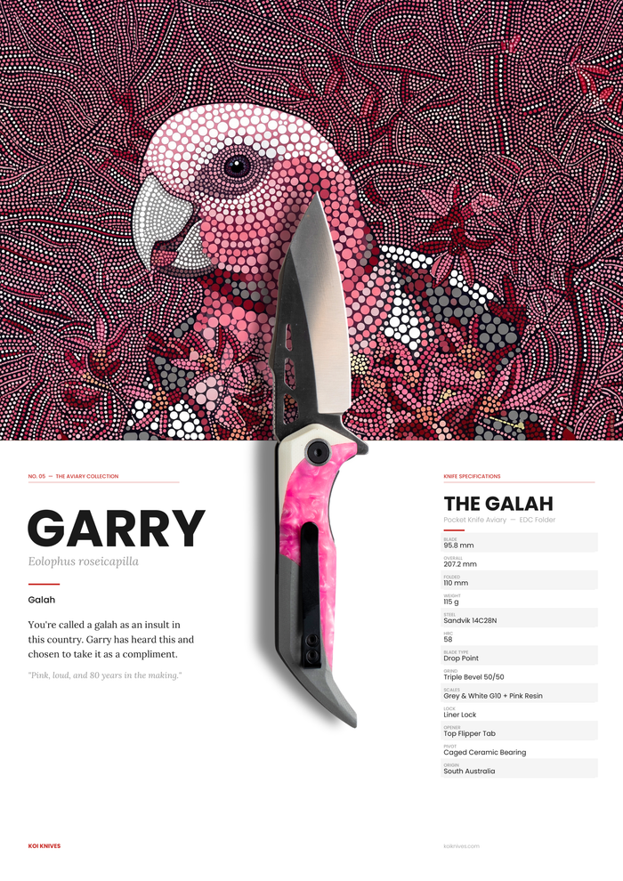 "Garry" | The Galah EDC Pocket Knife