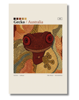 Gecko art card by Koi Knives