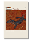 Goanna (Lace Monitor) art card by Koi Knives