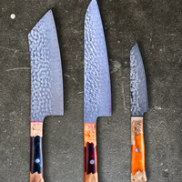 3 Piece Hammered Starter Kit - Koi Knives