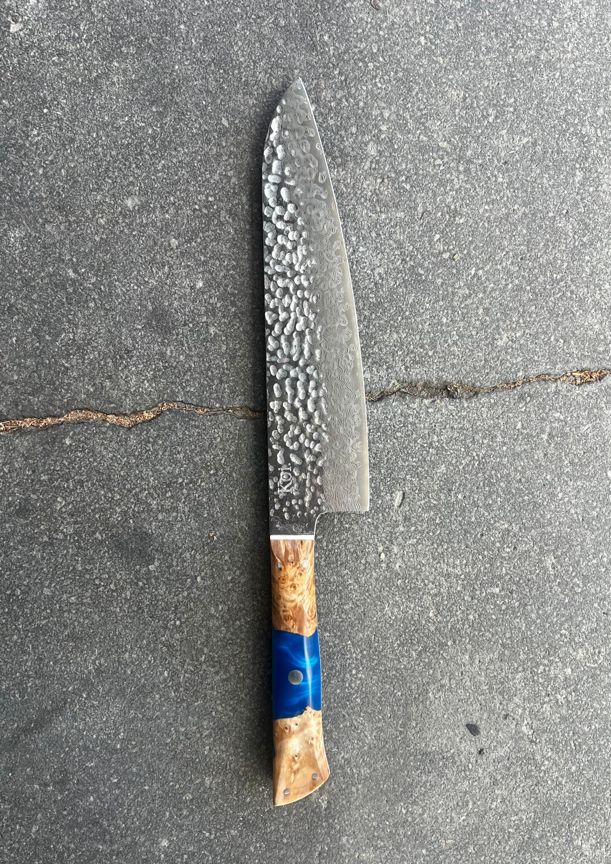 Hammered Gyuto - Koi Knives