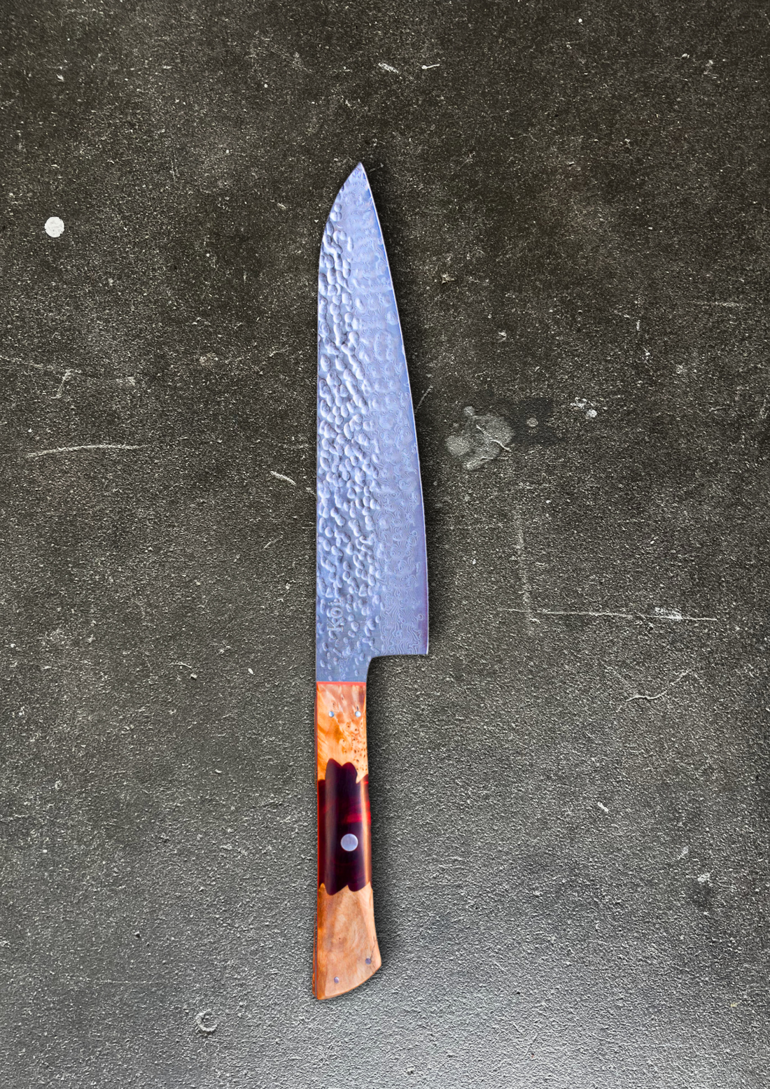 Hammered Gyuto - Koi Knives