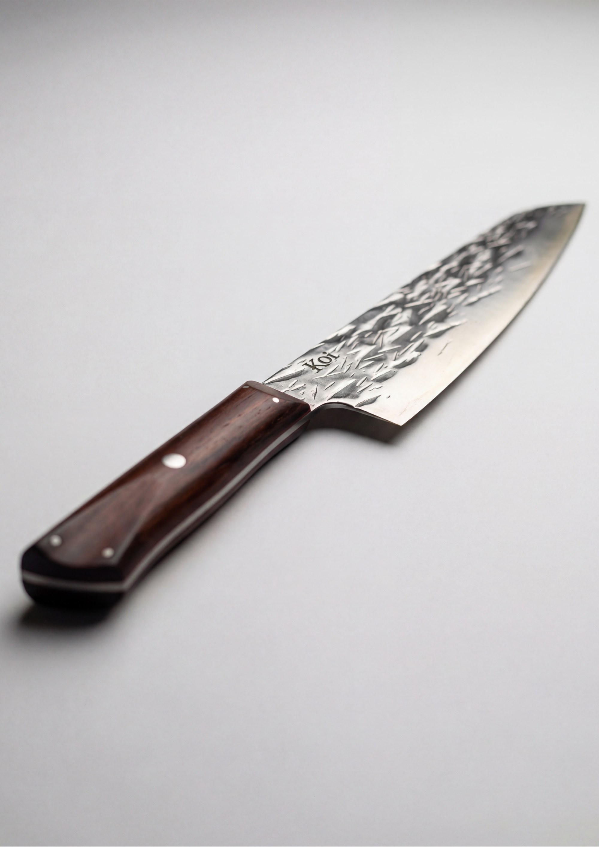 Chefs Knife | Bamboo | Dark Handle