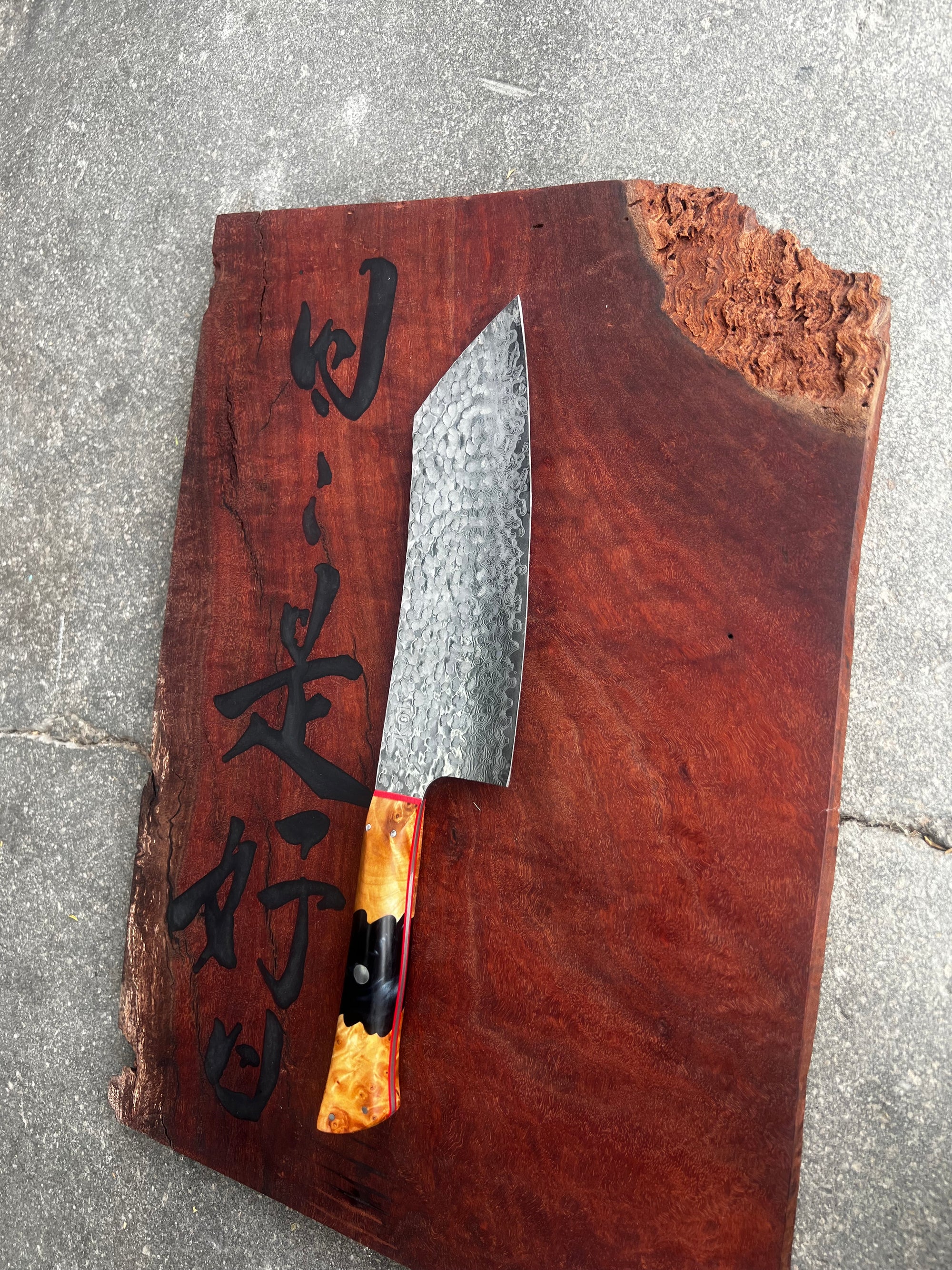 Hammered Bunka - Koi Knives