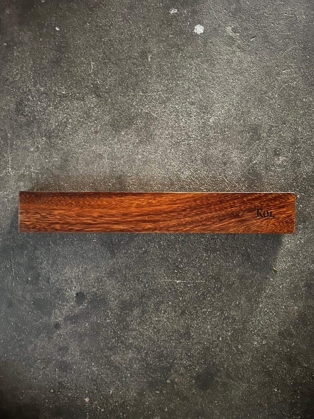 Magnetic Knife Rack - 45cm Walnut Wood - Koi Knives