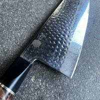Ripple Collection Chopper | Cleaver | Kitchen Knife - Koi Knives