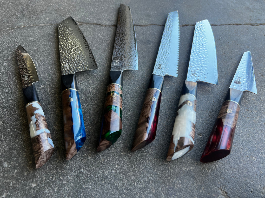 Japanese BBQ 6 Set - Koi Knives