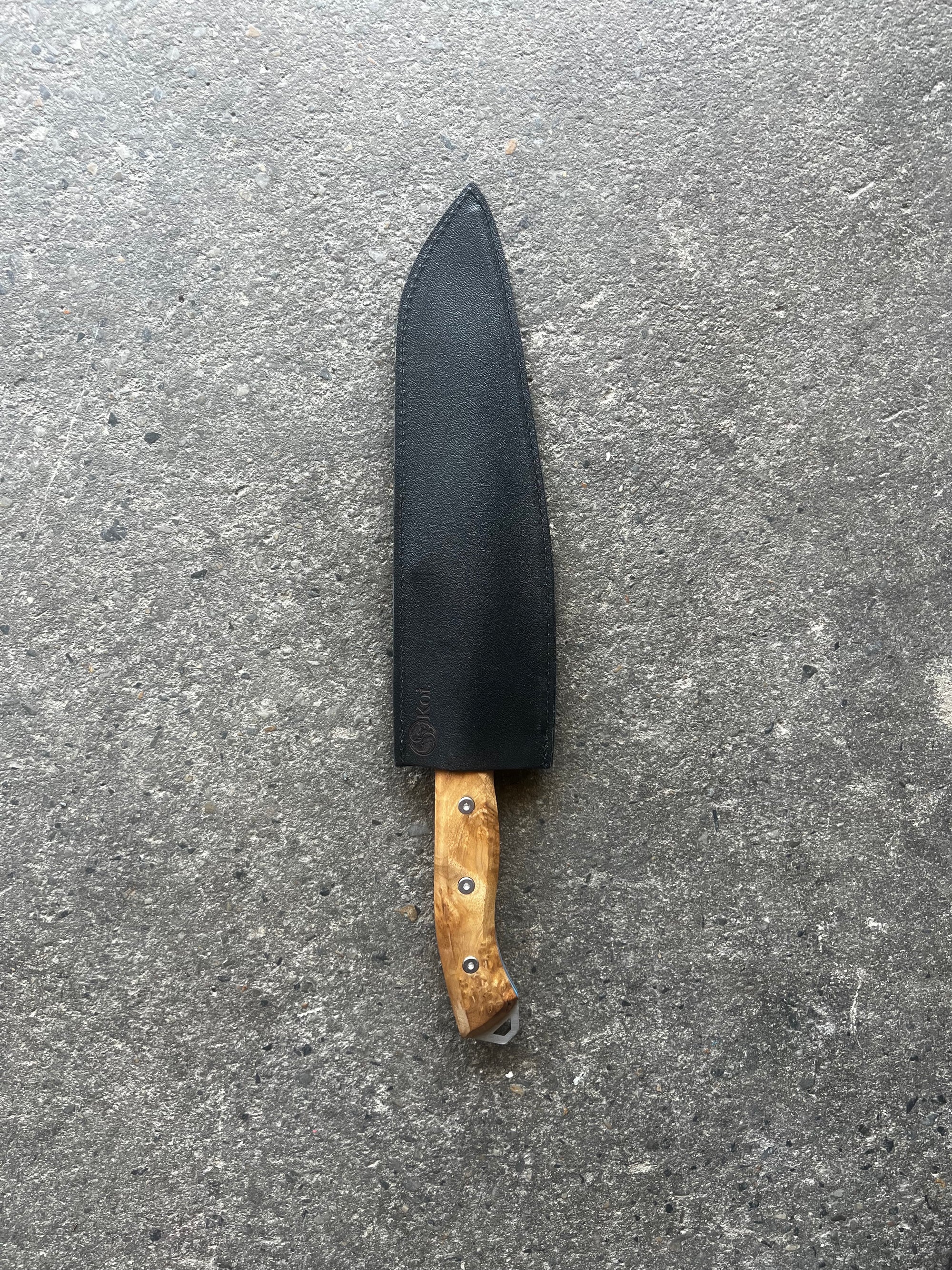 Bushman&#39;s Knife | Oak Handle - Koi Knives
