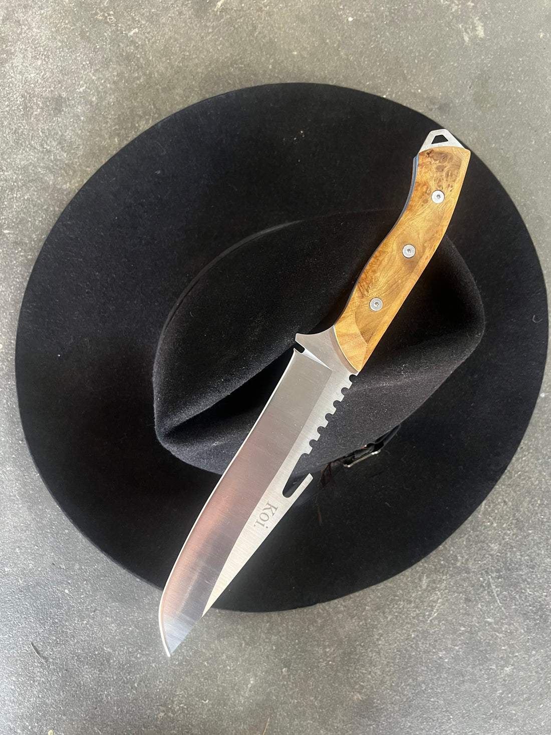Bushman's Knife | Oak Handle - Koi Knives