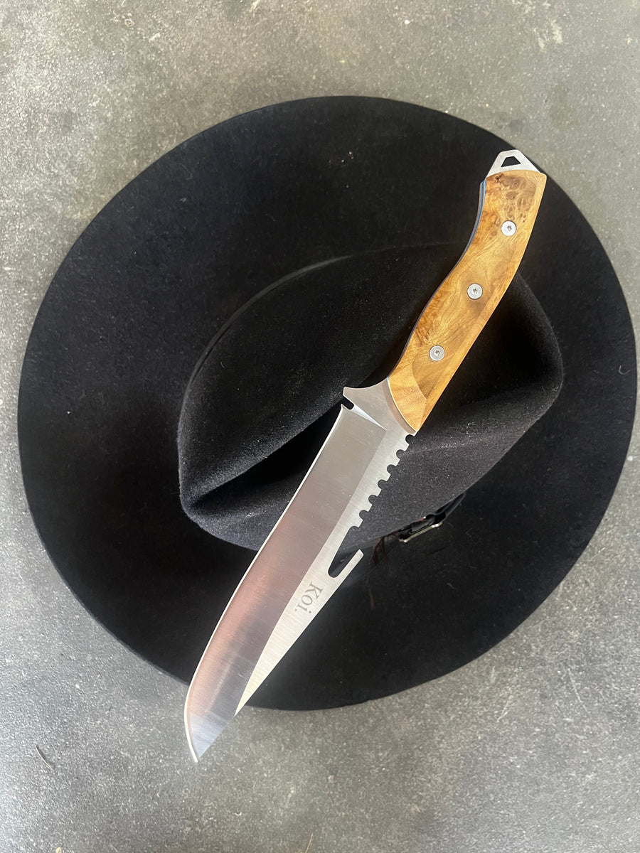Bushman's Knife | Oak Handle - Koi Knives