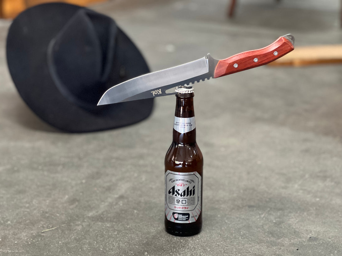Bushman's Knife | Red Gum Handle - Koi Knives