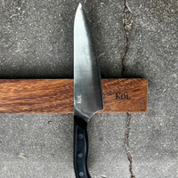 Patina Chef Knife | The "Wallaby" Knife | G10 Handle - Koi Knives