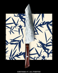 Bamboo & Ebony Kiritsuke *8 - Koi Knives