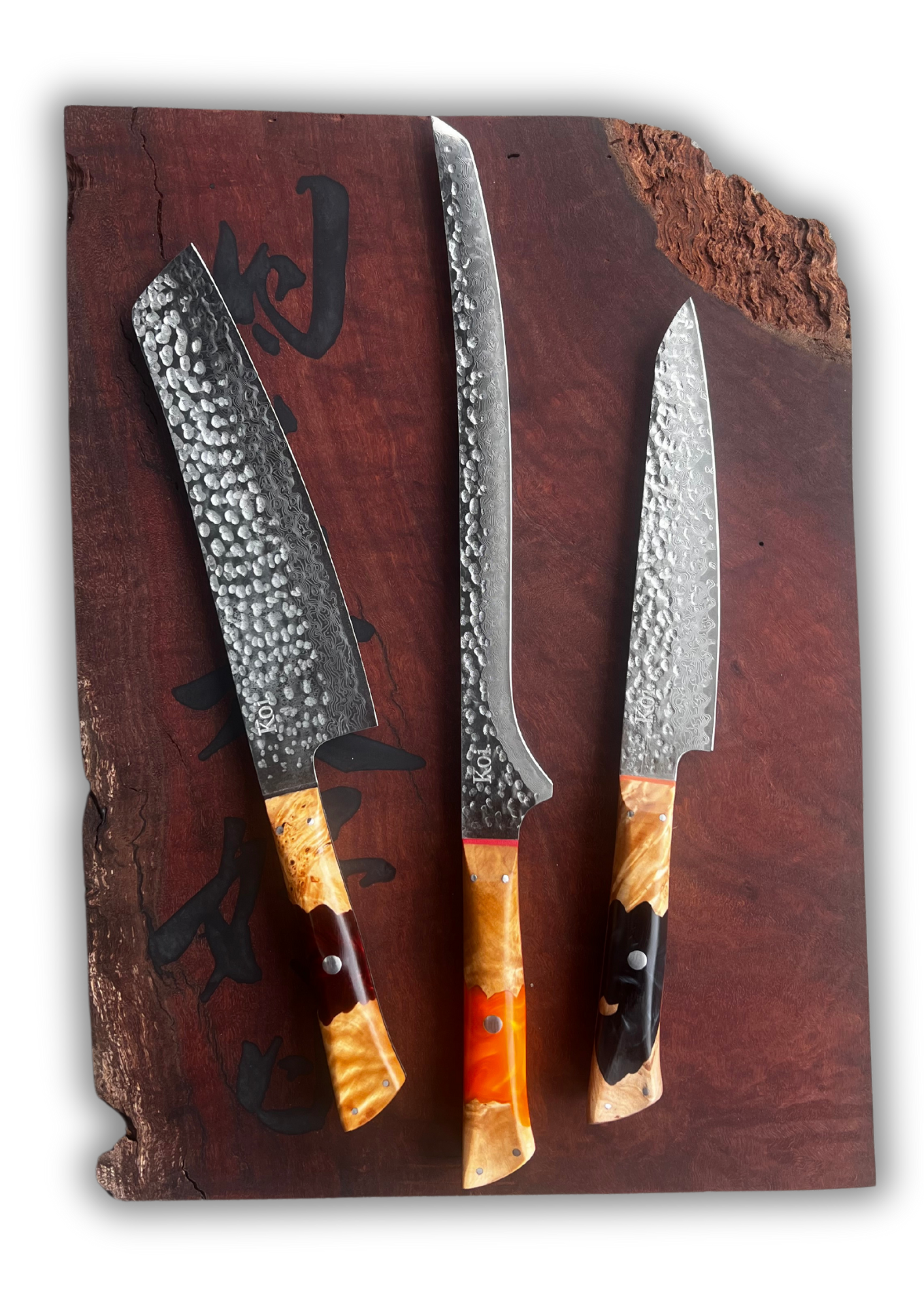 3 Piece - Veg Shopper, Slicer &amp; Utility - Koi Knives