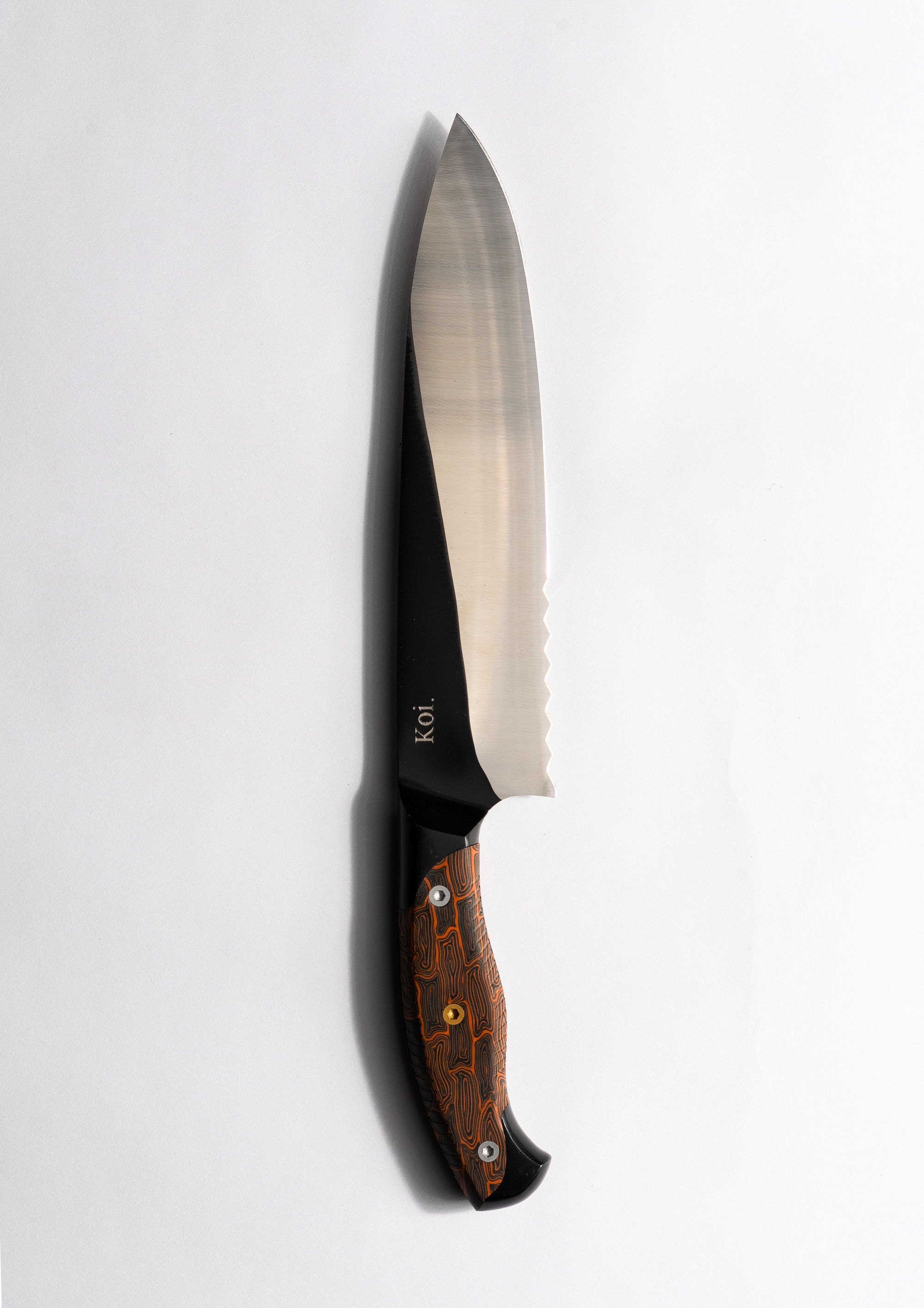 The "King of the BBQ" Knife | Orange
