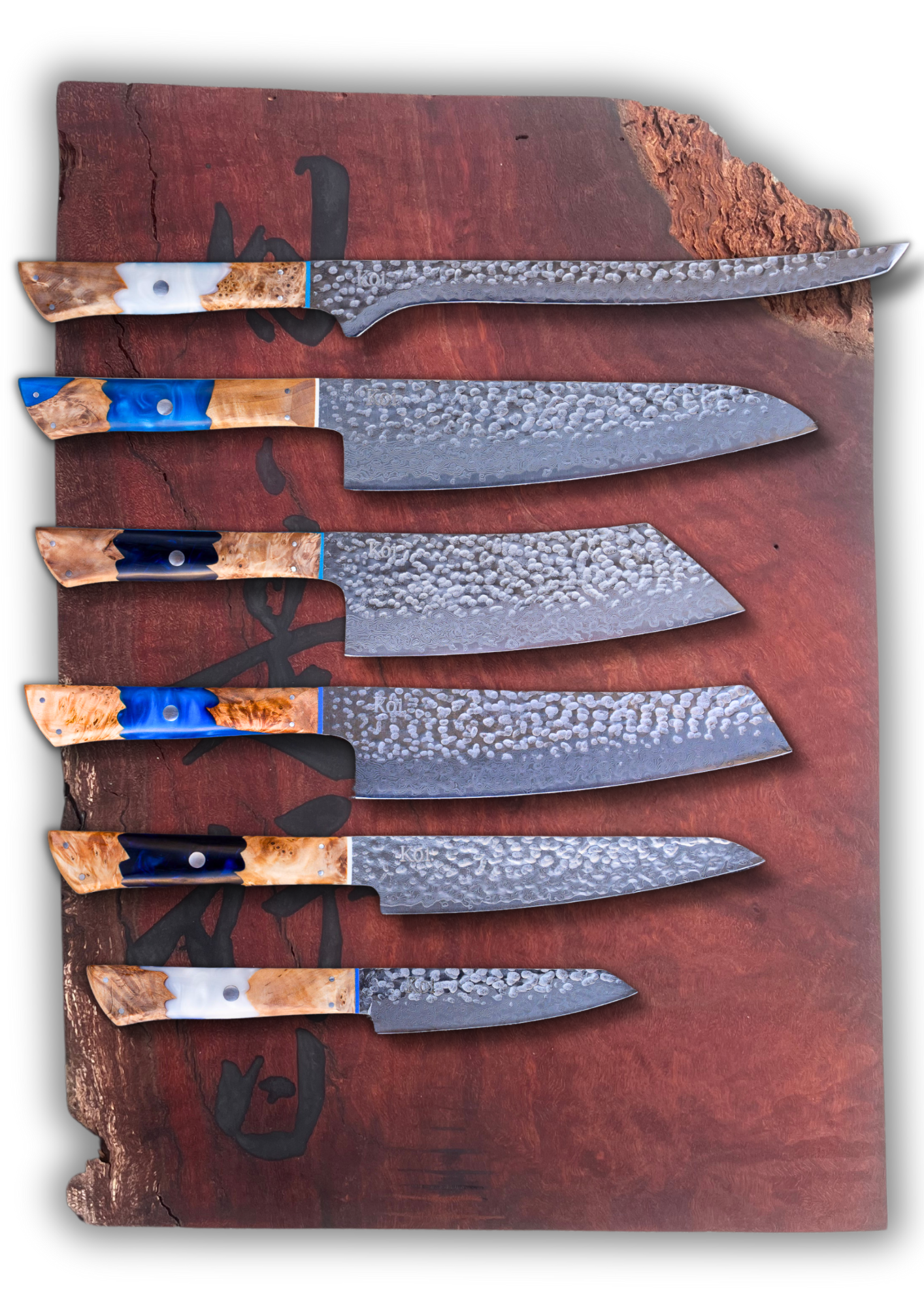 Complete Osaka 6 Set - Koi Knives