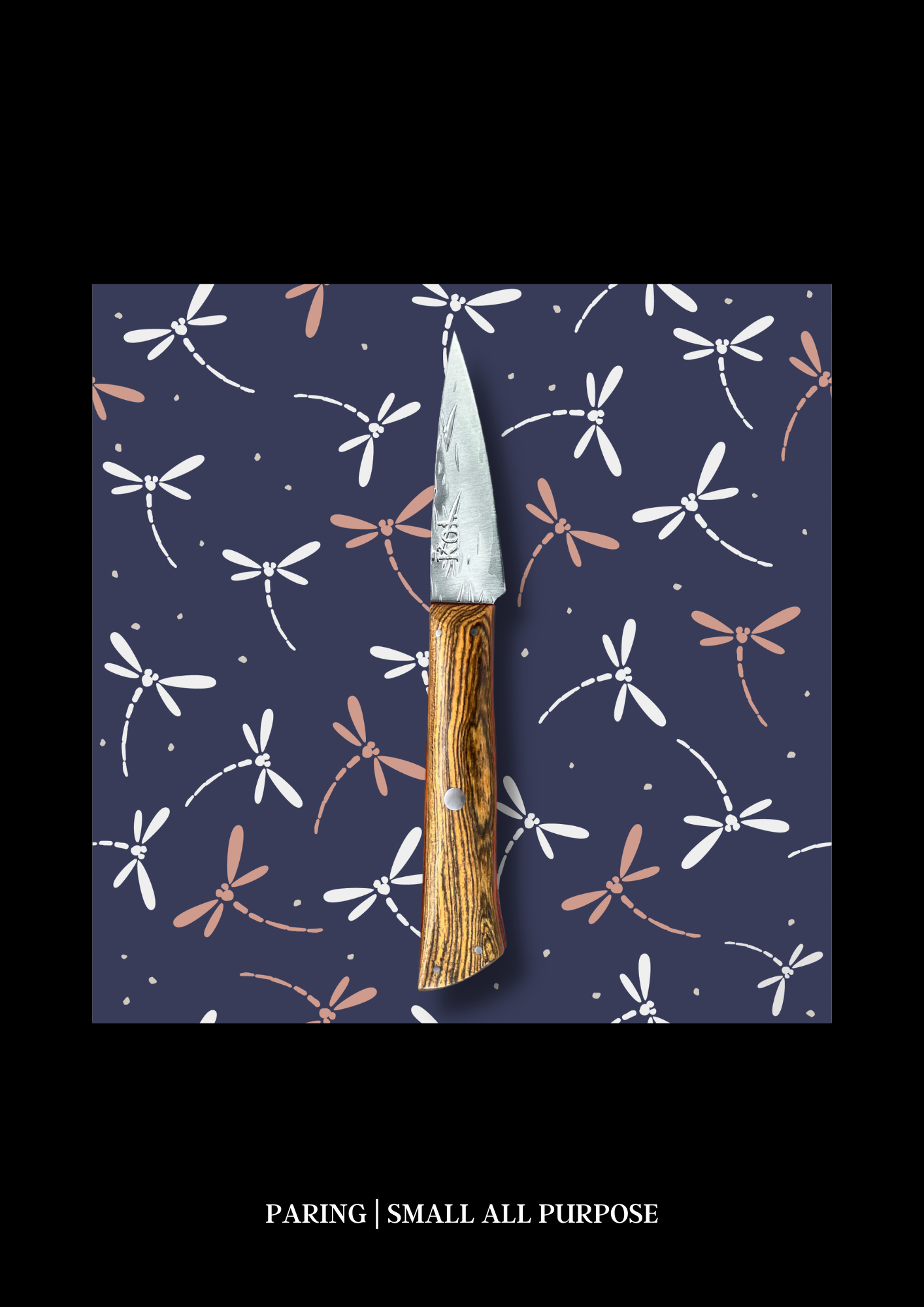 Bamboo &amp; Ebony Paring - Koi Knives