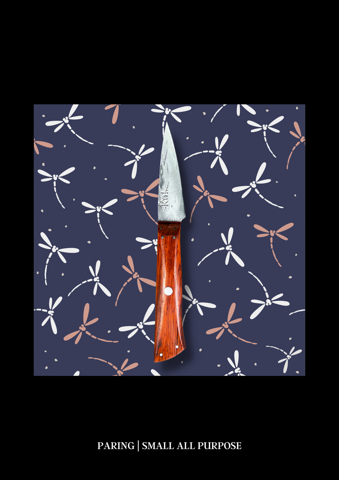 Bamboo & Ebony Paring - Koi Knives