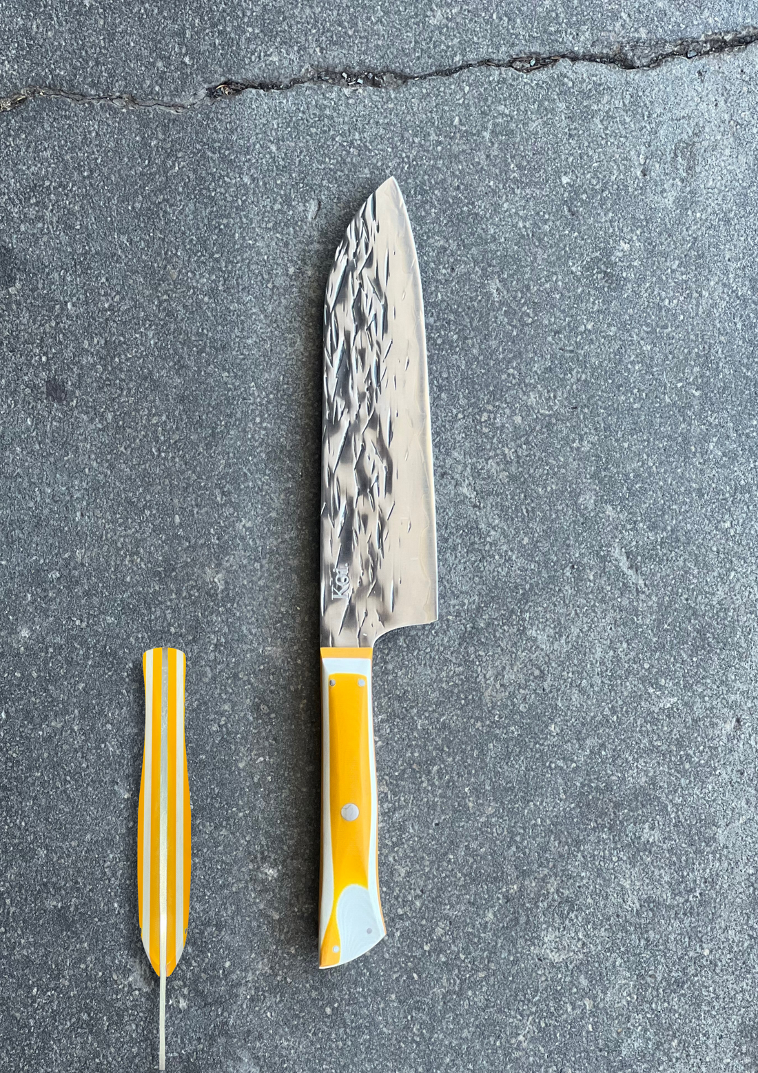 The Santoku Yokohama Knife - Koi Knives
