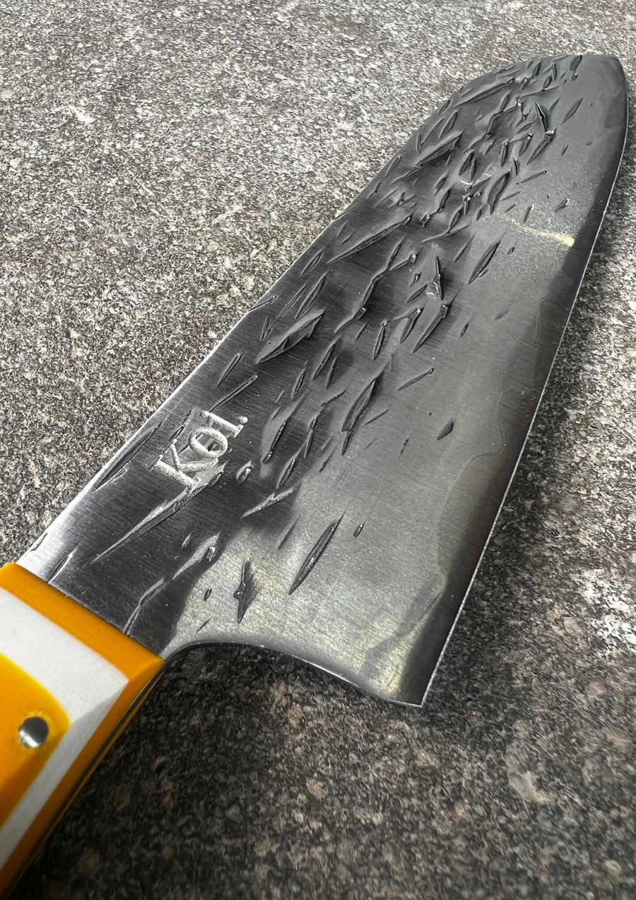The Santoku Bamboo Knife - Koi Knives