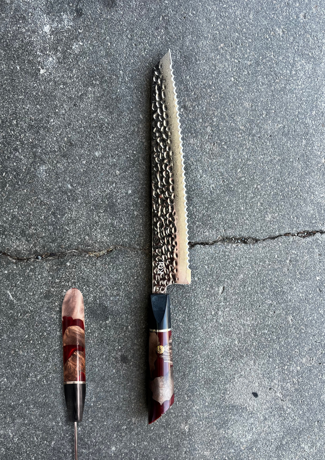Osaka Collection The Pankiri | Serrated Bread Knife | Kitchen Knife - Koi Knives