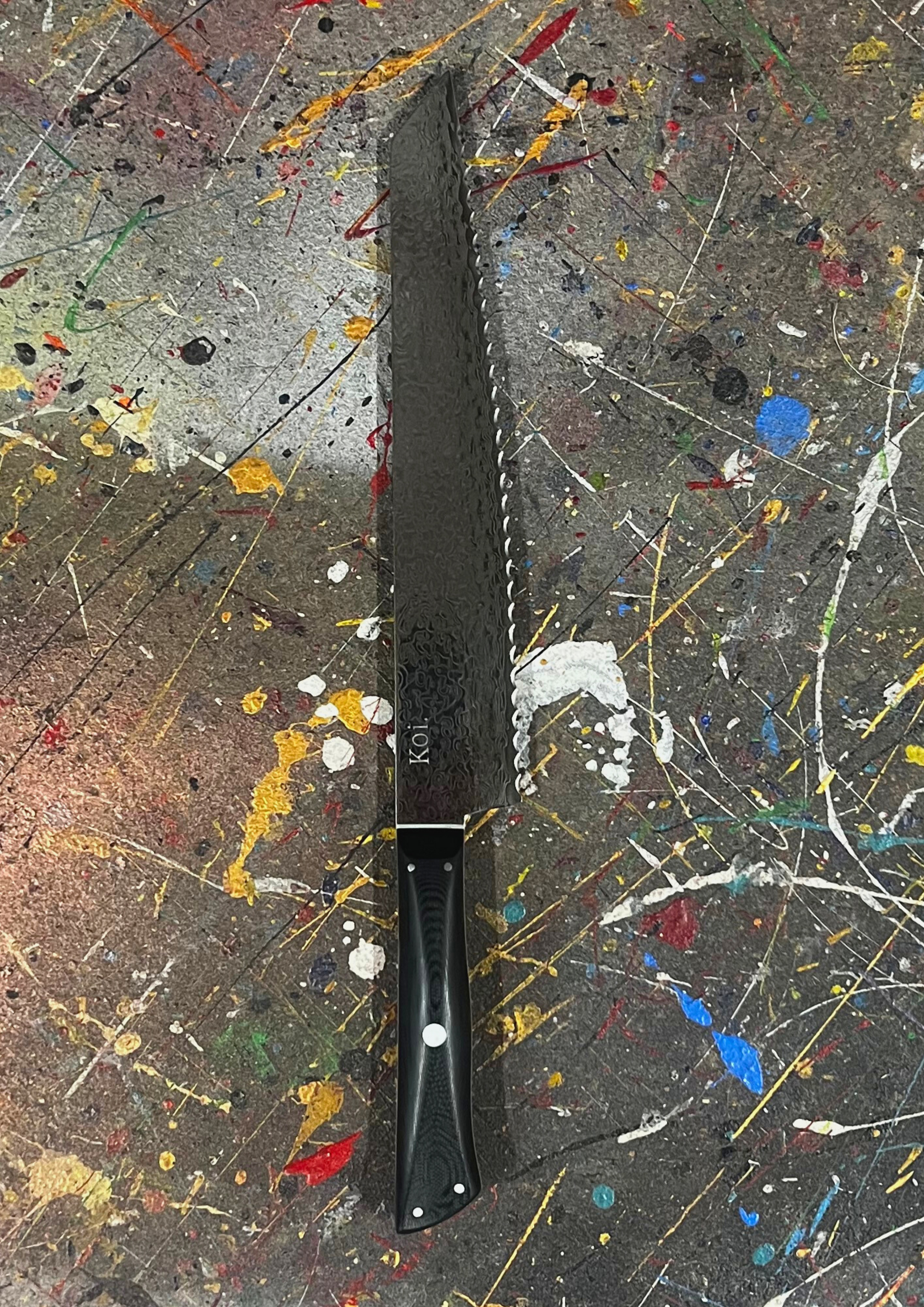 The Urban Bread | Serrated Knife - Koi Knives