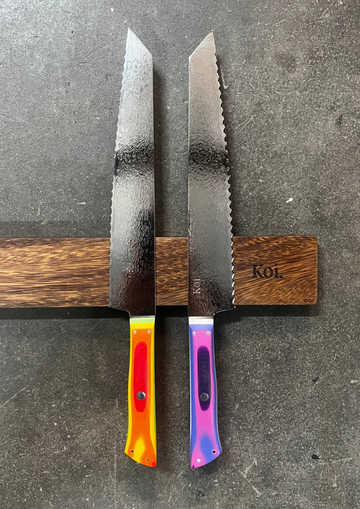 Bread Knife | "Serrated" | Rainbow Collection - Koi Knives